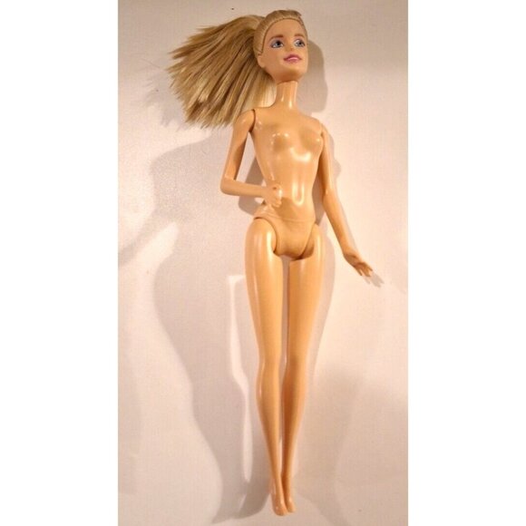 Barbie Doll Nude Lot 1-2010 3-2013 On Back Of Head 1 Outfit Brunette Blonde - Picture 8 of 9